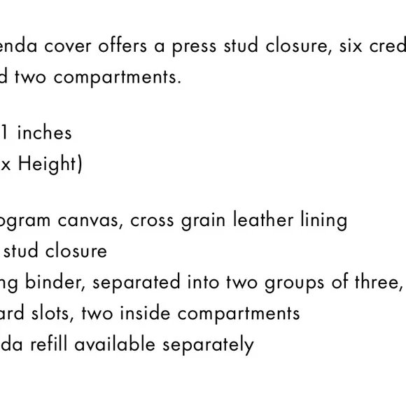 Louis Vuitton MM Agenda w/Receipt - Picture 10 of 10